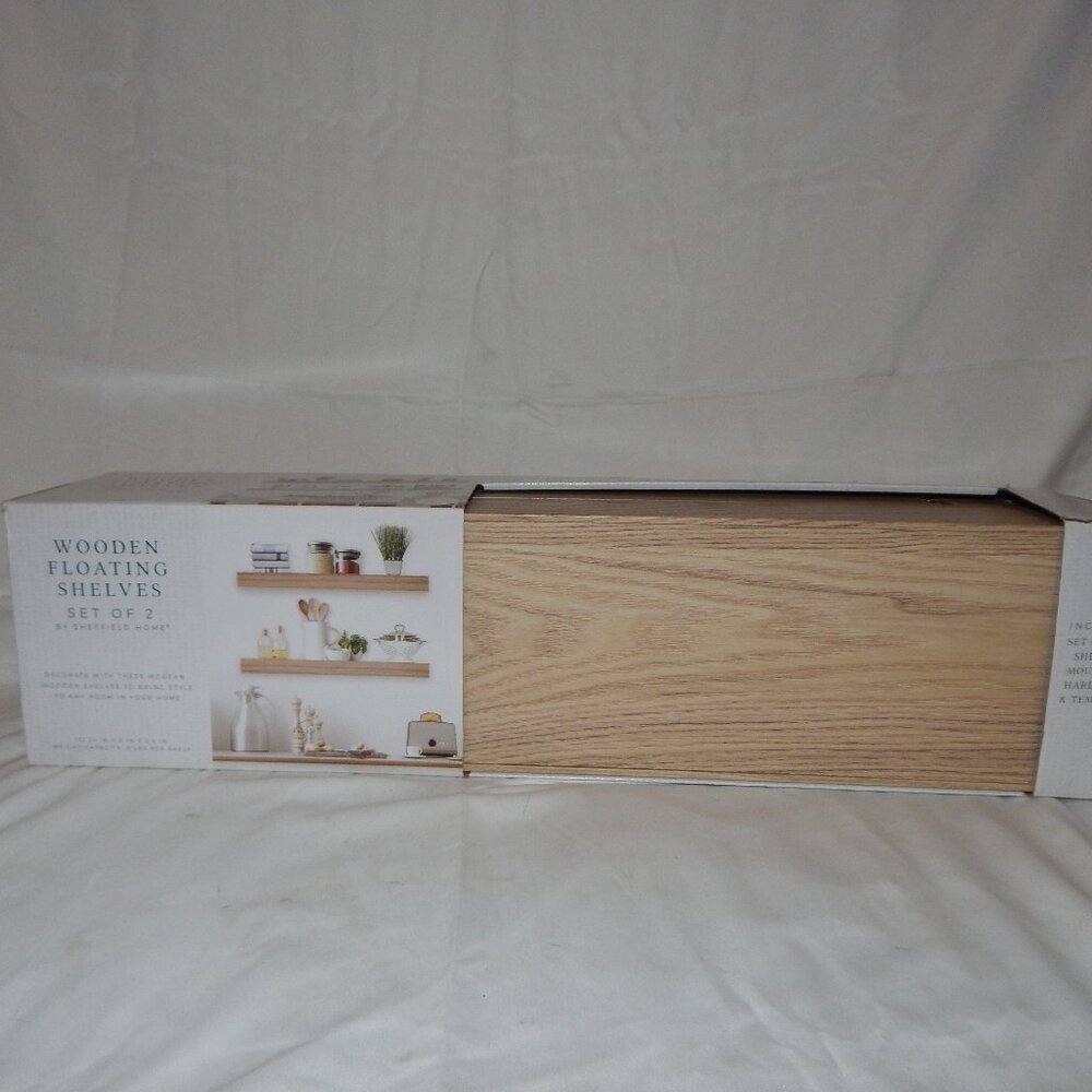 Wooden Floating Shelves